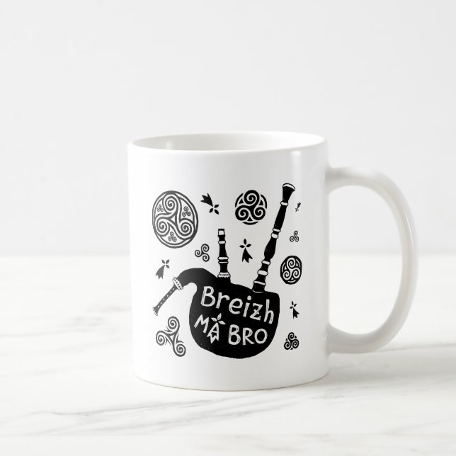 Mug Breizh ma Bro (Droite)