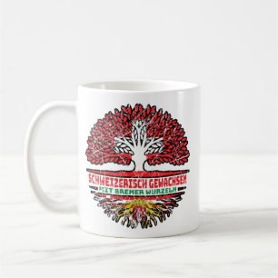 Mug Bremen Bremer Schweizer Schweiz Baum Wurzel Flagge