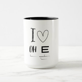Mug Brew au coeur : J'aime Oh E