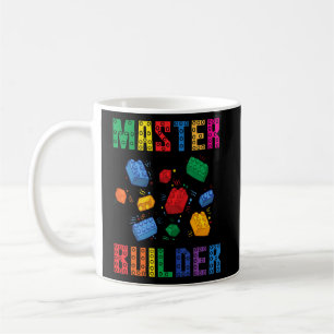 Mug Brick Builder Blocs Master Builder Jouets pour enf