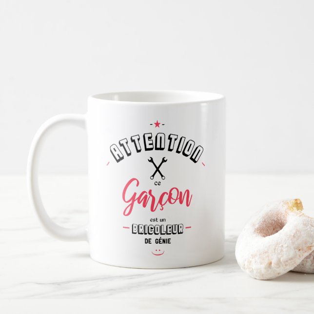 Mug Bricoleur de génie (Avec donut)
