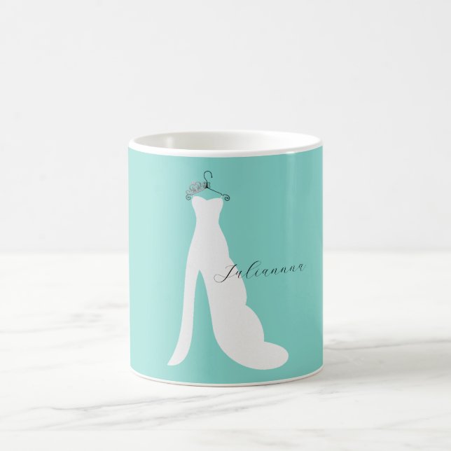 Mug BRIDE Voici La Fête De La Douche Mariée (Centre)