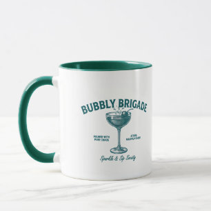 Mug Brigade Bulles Société Étincelle & Boire