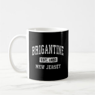 Mug Brigantine New Jersey Nj Sports Établis
