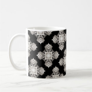 Mug brillance diamant dans l'ombre gris