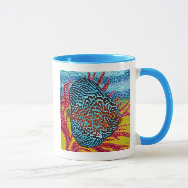 Mug Brillant poisson tropical II (Droite)