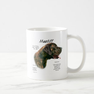 Mug Brindle Apricot Mastiff History