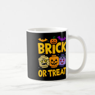 Mug Brique Ou Traiter Halloween Master Builder Blocks