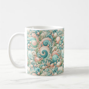 Mug Brise Whimsical Ocean : Les perles de mer Pastel à
