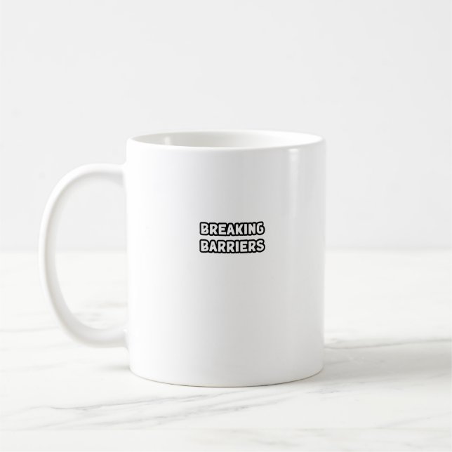 Mug Briser les obstacles surmonter les obstacles perce (Gauche)
