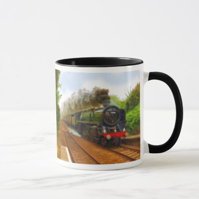 Mug British Railway Steam Train pour Trainspotspotters (Droite)