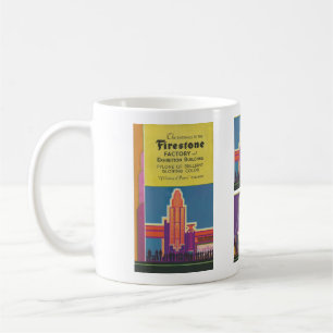Mug Brochure Art Déco 1933 de Chicago Exposition