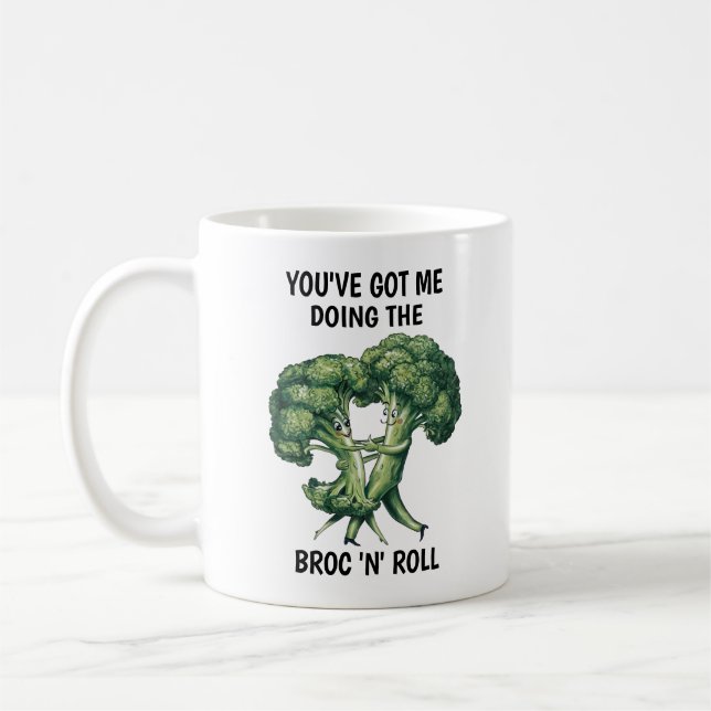 Mug Brocolis Drôle (Gauche)