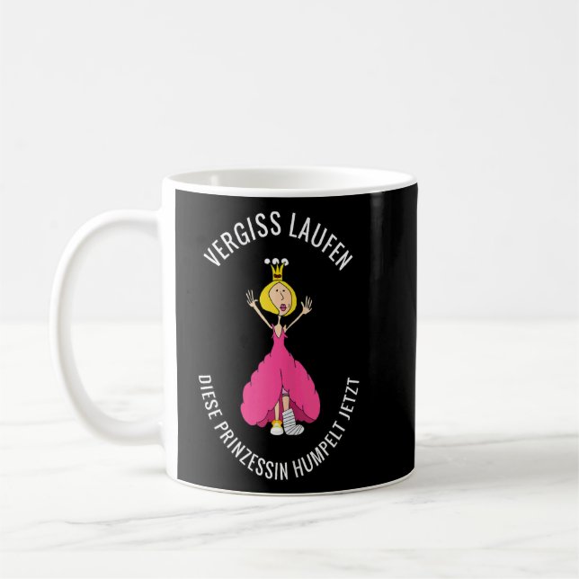 Mug Broken Pied Ankle Courir Jogging Bouncing (Gauche)