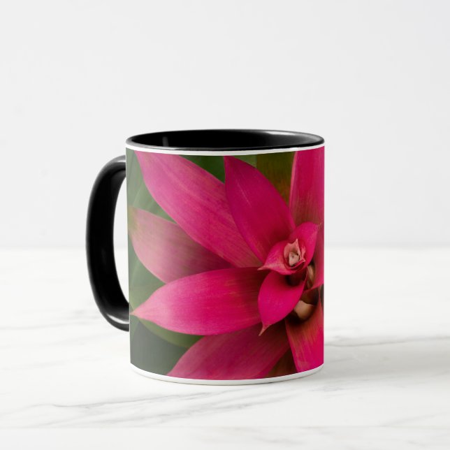 Mug Bromélie en fleurs (Devant gauche)