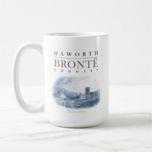 Mug Bronte Country avec Haworth Church et Parsonage