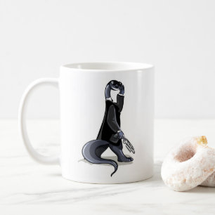 Mug Brontosaurus Habillé Comme Un Personnage De Film.