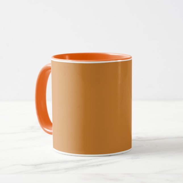 Mug Bronze (couleur solide) (Devant gauche)