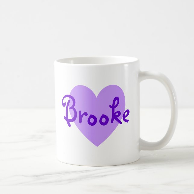 Mug Brooke en violet (Droite)