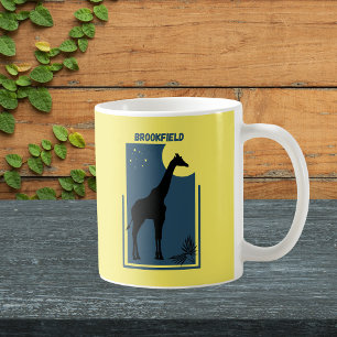 Mug Brookfield Zoo Chicago Illinois Vintage Giraffe