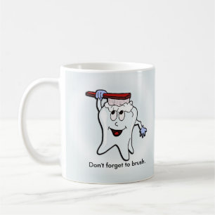 Mug Brossage de dent adorable
