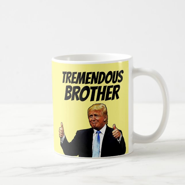 MUG BROTHER CAFÉ MUG, FUNNY DONALD TRUMP (Droite)