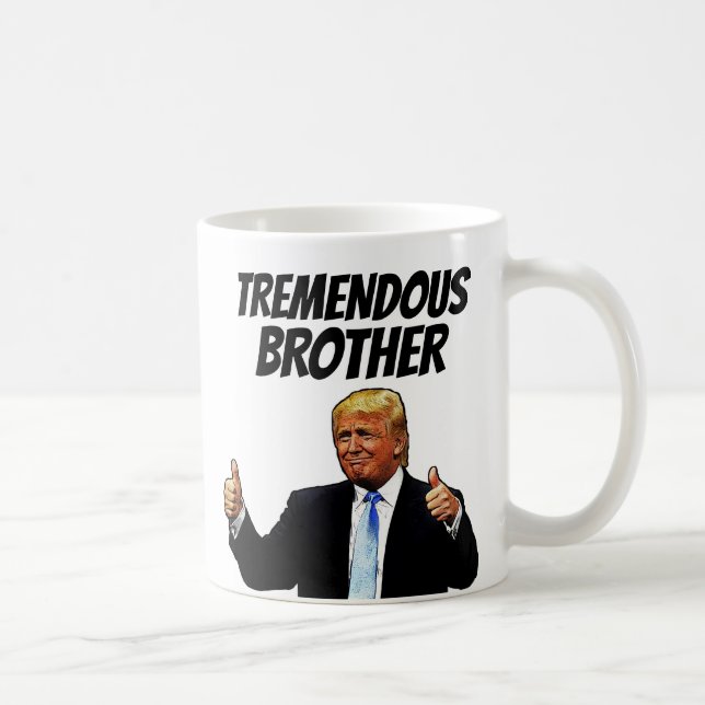 MUG BROTHER CAFÉ MUG, FUNNY TRUMP (Droite)