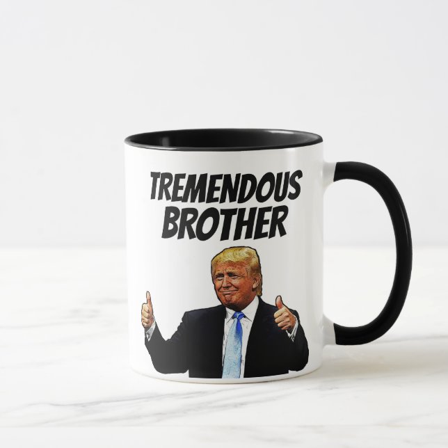 MUG BROTHER CAFÉ MUG, FUNNY TRUMP (Droite)