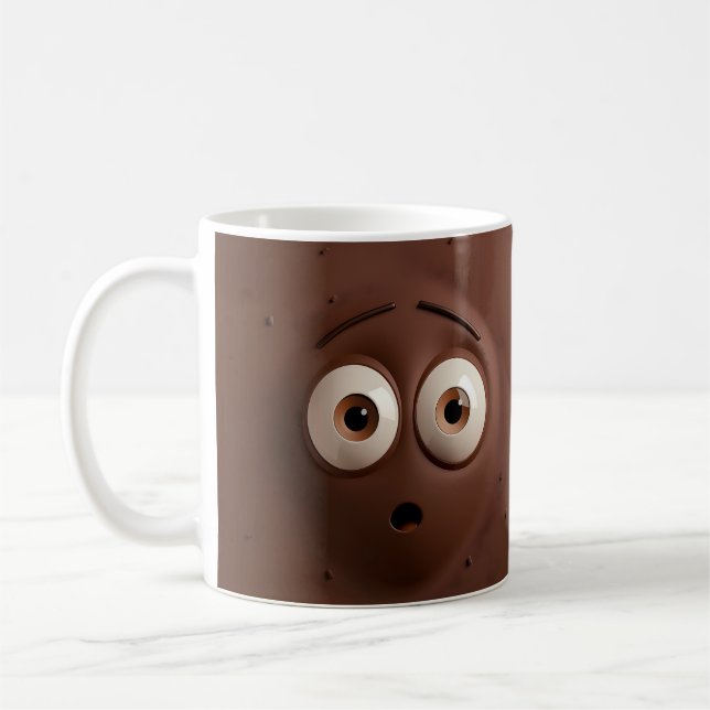 Mug Brown en 3D (Gauche)