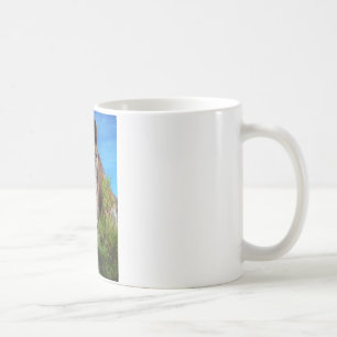 Mug Brown et crème Couleur Cheval bleu ciel