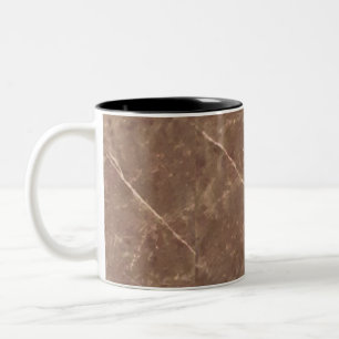 Mug Brown marbré