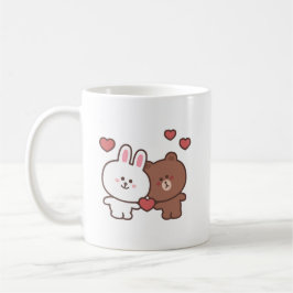 Mug Brown ours cony lapin amour