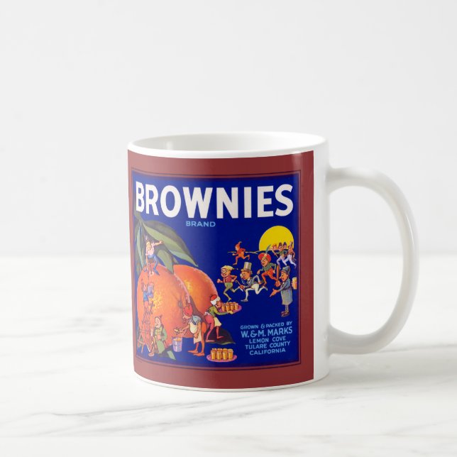 Mug Brownies Marque California Oranges (Droite)