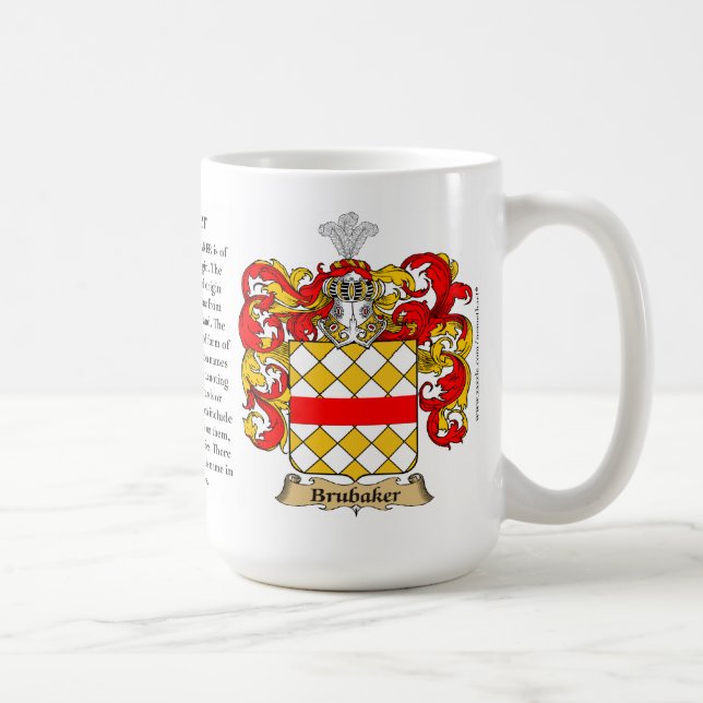Mug Brubaker, l'origine, la signification et la crête (Droite)