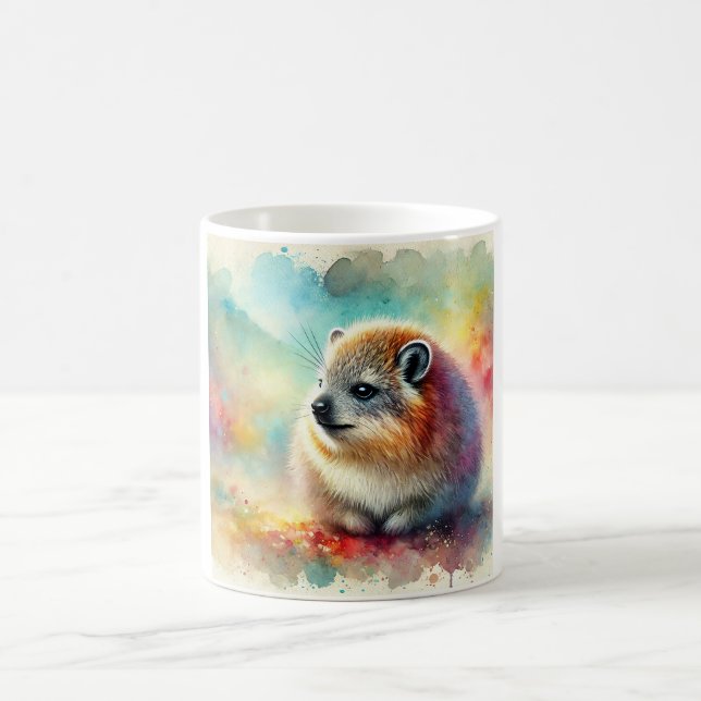 Mug Bruce hyrax painting 051024AREF117 - Watercolor (Centre)
