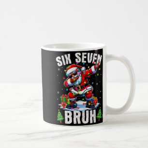 Mug Bruh 67 Six Seven Santa Dabbing Chemises de Noël B