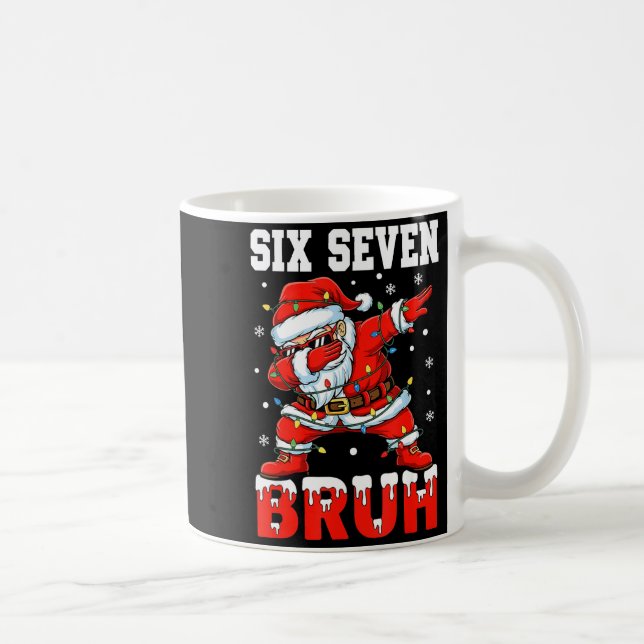 Mug Bruh 67 Six Seven Santa Dabbing Christmas Men Boys (Droite)