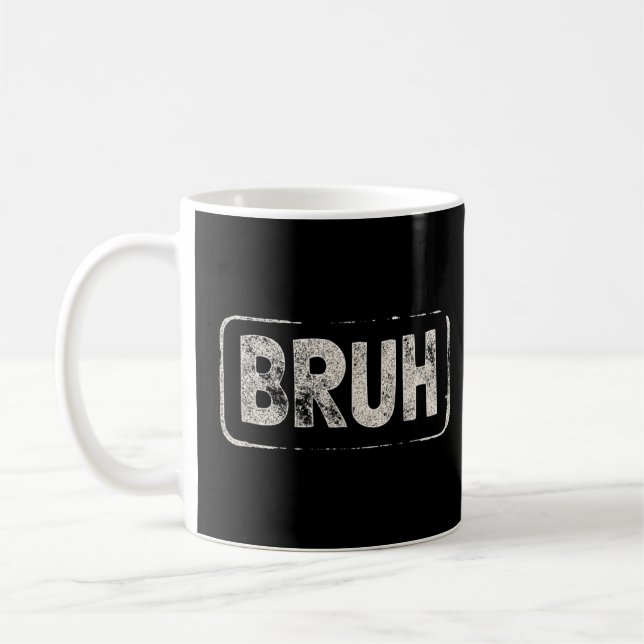 Mug Bruh Gamer Slang Mème 1 (Gauche)