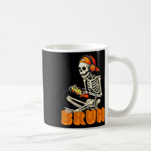 Mug Bruh Halloween squelette joueur vidéo de jeu pour