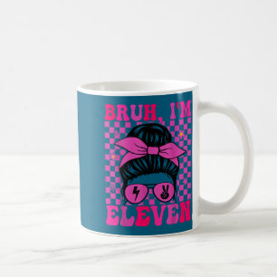 Mug Bruh onze 11 11e anniversaire filles groovy 11 ans