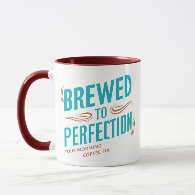 Mug Brûlé à Perfection votre fixation du café du matin (Gauche)