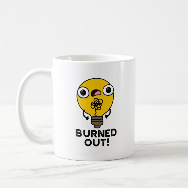 Mug Brûlé Amusant Puce (Gauche)