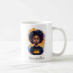 Mug Brûler une femme africaine