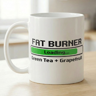 Mug Brûleur de Graisse Chargement Recette de Thé Vert