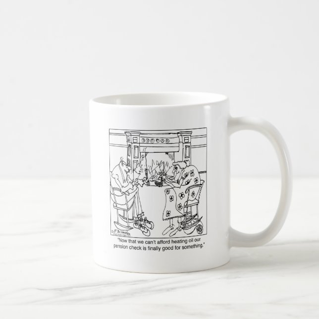 Mug Brûlez votre contrôle de pension pour maintenir (Droite)