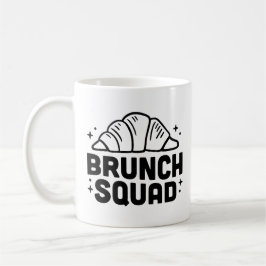 Mug Brunch squad croissant amateurs