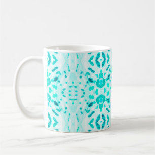 Mug Brush Stroke Arrière - plan sans joint. Abstrait T