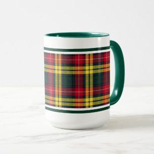 Mug Buchanan Clan Tartan