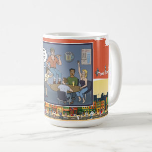 Mug Bûcheron Canadien Humour de Bar Classique
