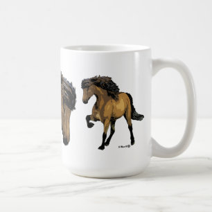 Mug Buckskin Horse Nouvelle Vogue